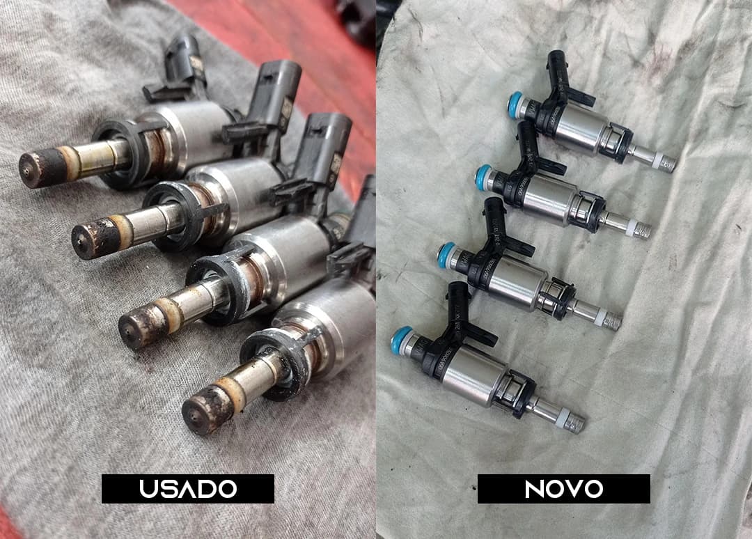 Bicos: usado × novo