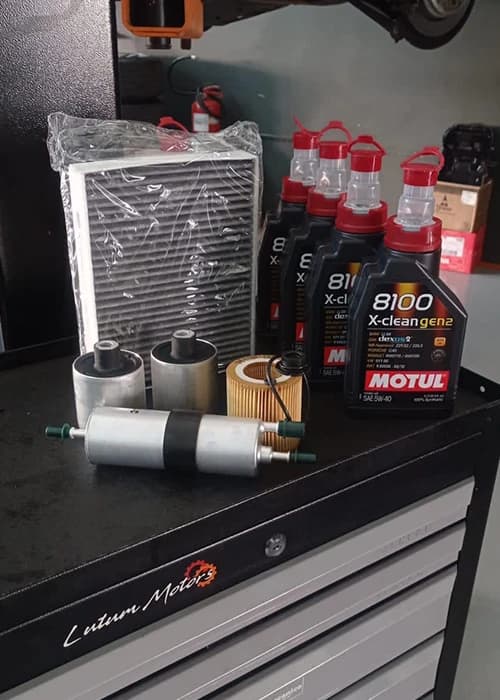 Lubrificação Premium — Lutum Motors, oficina especializada VAG